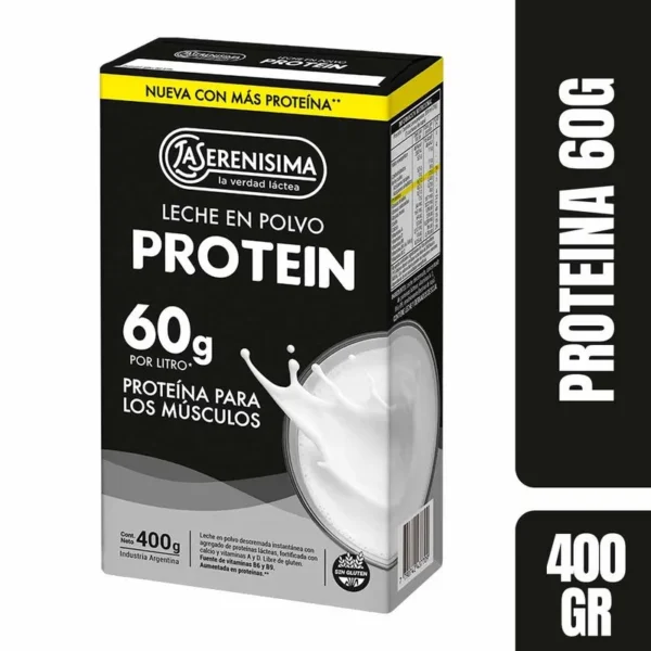 Leche en Polvo la Serenisima Protein 60g x 400gr