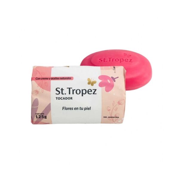Jabon de tocador st tropez flores en tu piel 125gr