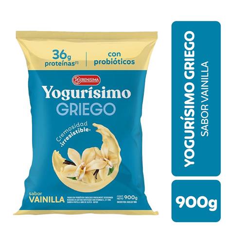 YOGUR GRIEGO LA SERENISIMA X 900ML SABOR VAINILLA