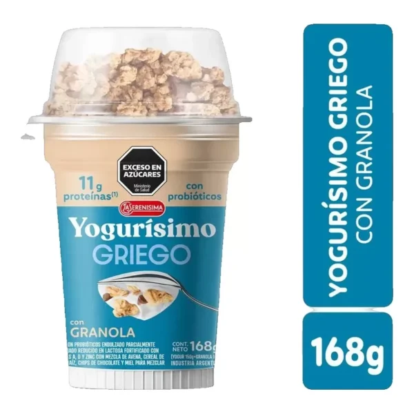 YOGUR GRIEGO CON GRANOLA X168