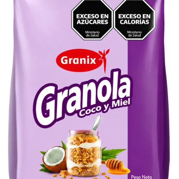 CEREAL GRANIX GRANOLA COCO Y MIEL X350G