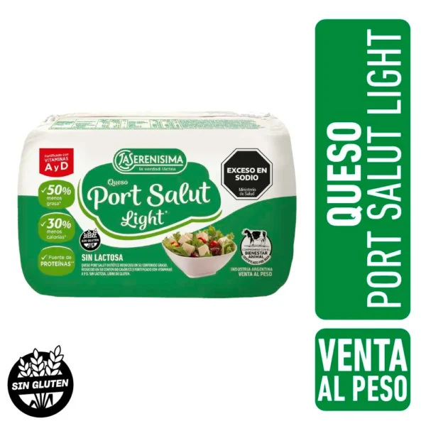 LA SERENISIMA QUESO PORT SALUD LIGHT