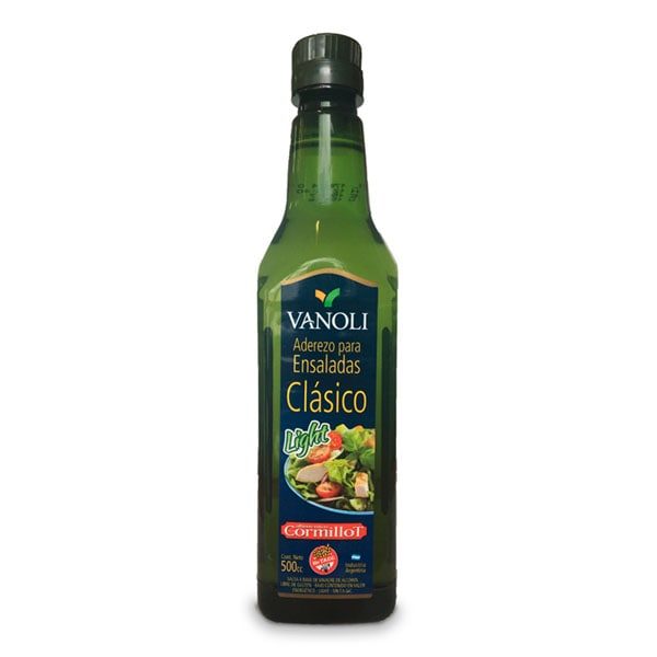 ADEREZO PARA ENSALADAS SABOR CLÁSICO VANOLI 500ml