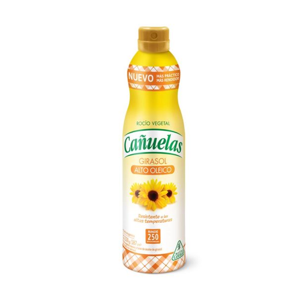 Aceite Rocío Vegetal Cañuelas Girasol Aerosol 187 Ml