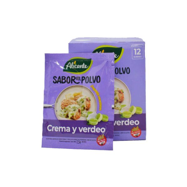 Alicante Sabor En Polvo Crema y Verdeo