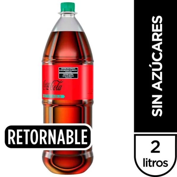 Gaseosa Coca-cola Sin Azúcar 2 Lt