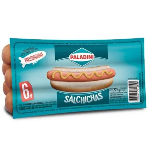 SALCHICHA PALADINI 6U