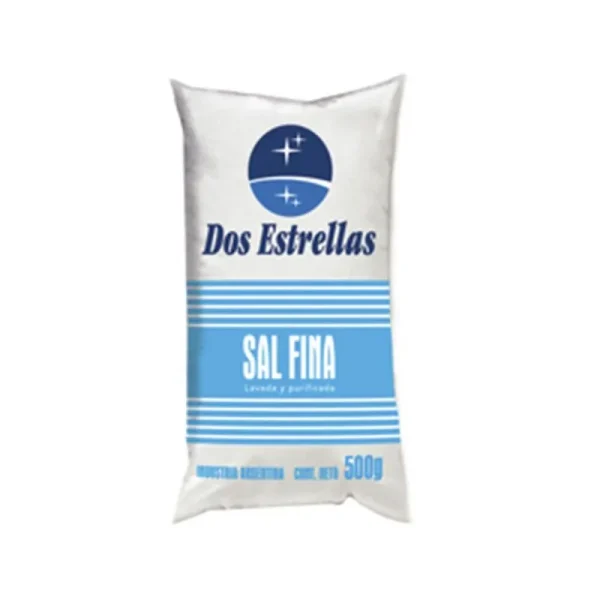 Sal fina Dos Estrellas 500 g.